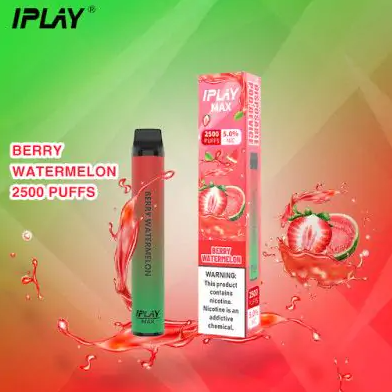 iPlay Max 2500 Puffs Одноразовая сигарета арбуз