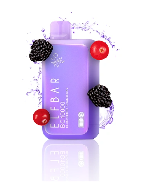 Elf Bar BC 10000 Puffs Blackberry Cranberry (Клюква Ежевика)