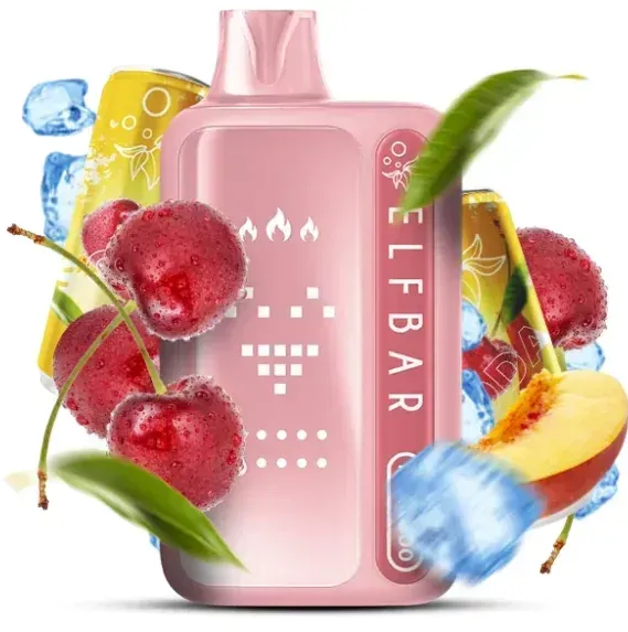 Elf Bar BC45000 Cherry Peach Soda (Вишня Персик Содовая)