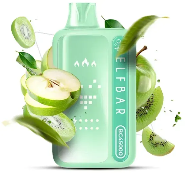 Elf Bar BC45000 Sour Apple Kiwi (Кислое Яблоко Киви)