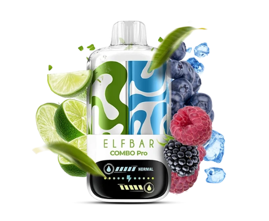 Elf Bar Combo Pro 30000 Лайм и Голубая малина