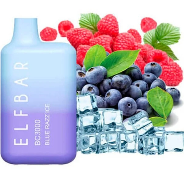 Одноразка Elf Bar Blue Razz Ice (Блю Разз Айс) BC 3000