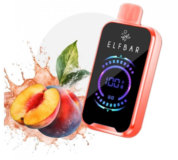 Elf Bar 20000 Затяжек Персик лед