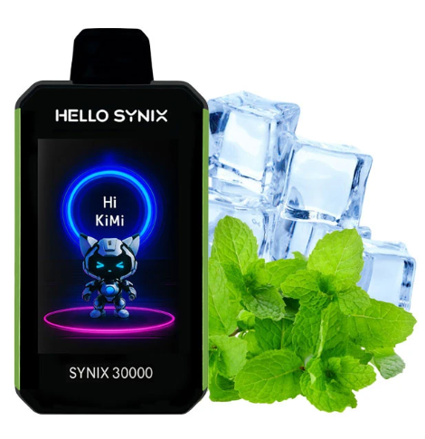 Одноразка Hello Synix Мята 30 000 Затяжек