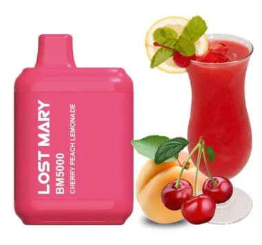 Одноразка Lost Mary Cherry Peach Lemonade (Вишня Персик Лимонад) BM5000