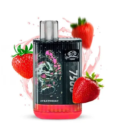 Одноразки Yooz 7500 Затяжек Клубника