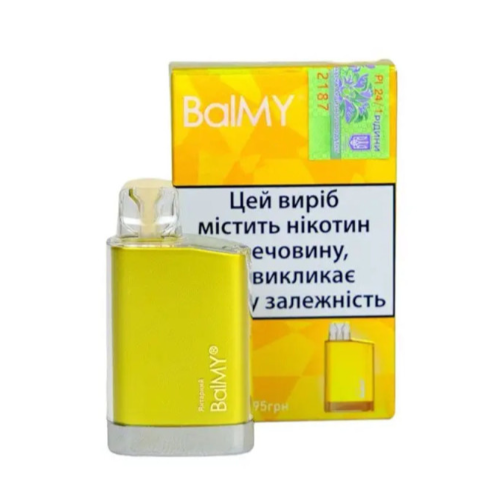 Одноразовая электронная сигарета BalMY 500 затяжек Цитрус Имбирь