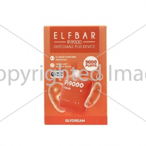 Одноразовая Электронная Сигарета Elf Bar PI Elf Dream (Эльф Дрим) (9000 Затяжек)