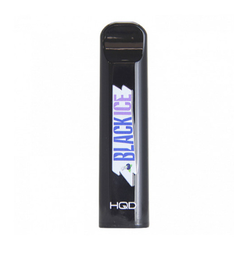 Одноразовая электронная сигарета HQD CUVIE Акциз Black Ice (Ежевика Лед) 300 puff