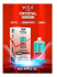 Одноразовая электронная сигарета Сrystal pro max Красное Яблоко 10000 затяжек