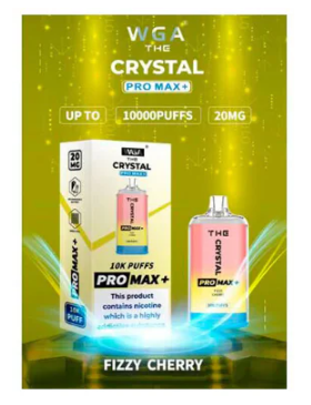 Одноразовая электронная сигарета Сrystal pro max Вишня Черешня 10000 затяжек