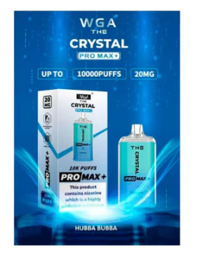 Одноразовая электронная сигарета Сrystal pro max Жвачка 10000 затяжек
