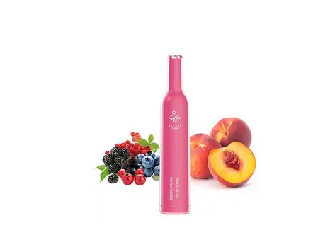 Одноразовый Pod Elf Bar CR500 400mAh Berry Peach 2% - (Эльф Бар СР 500 тяг) Ягоды с персиком