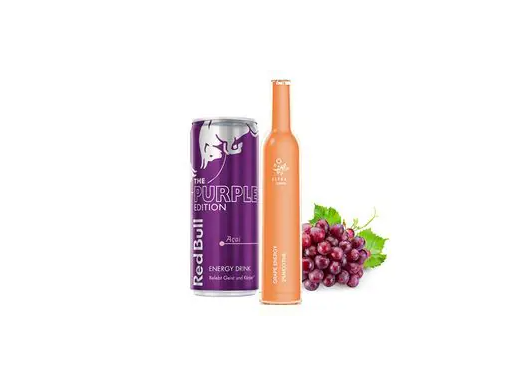 Одноразовый Pod Elf Bar CR500 400mAh Grape Energy 2% - (Эльф Бар СР 500 тяг) Виноградный энергетик