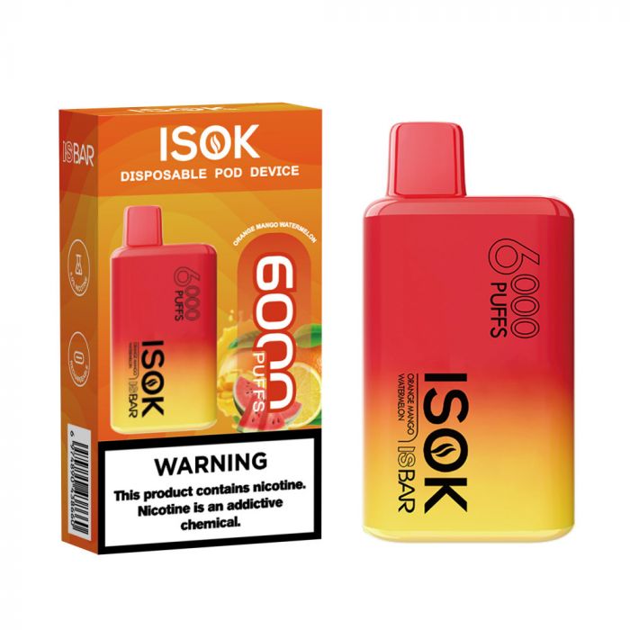 ISOK 6000 Апельсин Манго Арбуз
