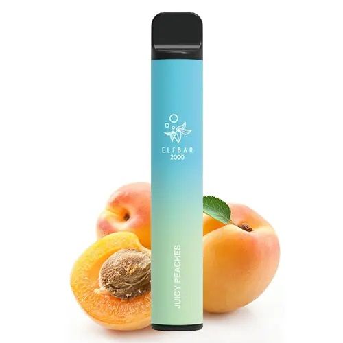 Elf Bar 2000 Disposable Pod 1200 mAh 5% - Juicy Peaches