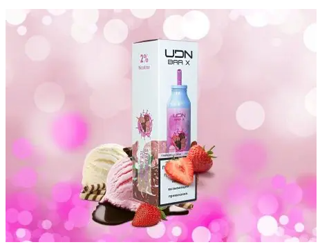 UDN BAR X Клубничное Мороженое 7000 затяжек