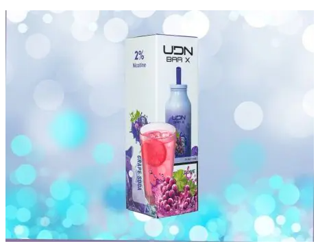 UDN BAR X Виноградный Лимонад 7000 затяжек