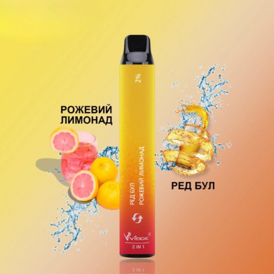 Vidge 2 in 1 SE 2000 Ред Бул - Розовый Лимонад 2%